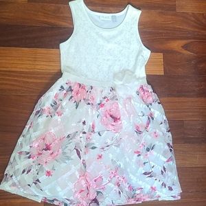 Children place girls formal dress🌸🌷🌺